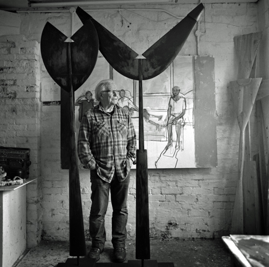 Wragg, John; RA sculptor, painter, 2015-09